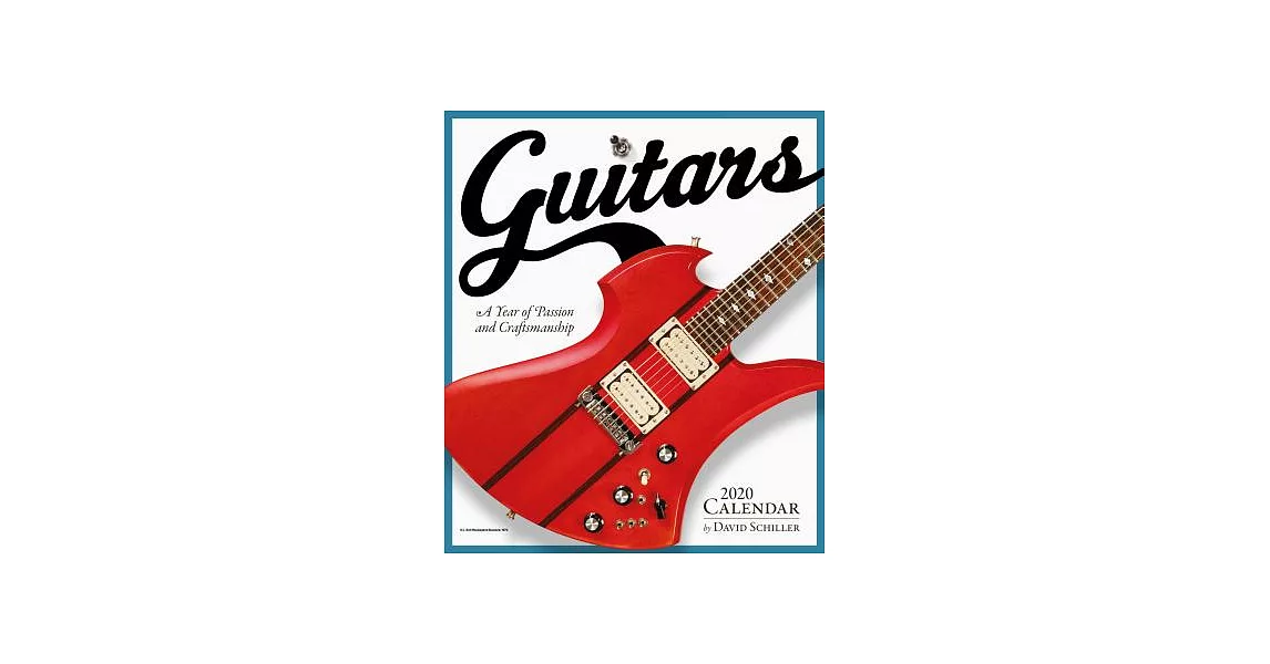 Guitars 2020 Calendar | 拾書所