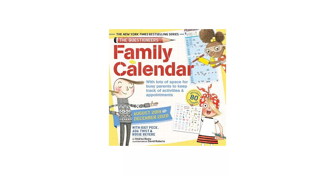 The Questioneers Family Planner 2020 Calendar | 拾書所
