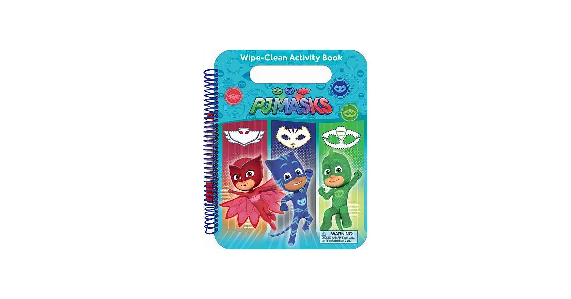 PJ Masks Wipe-Clean Activity Book | 拾書所