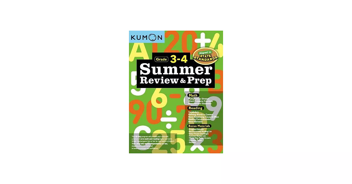 Summer Review and Prep, Grade 3-4 | 拾書所