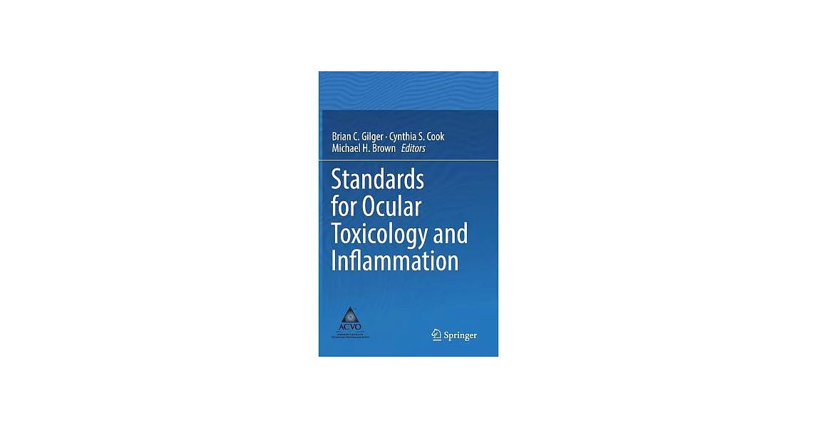 Standards for Ocular Toxicology and Inflammation | 拾書所