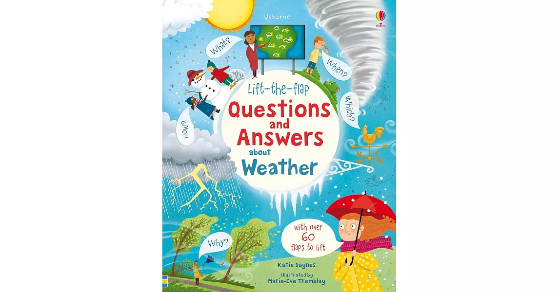 Lift-the-Flap Questions and Answers About Weather | 拾書所