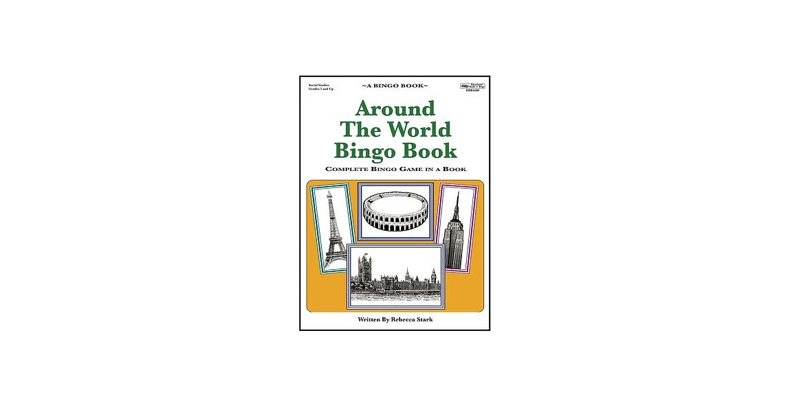 博客來-Around The World Bingo Book: Complete Bingo Game In A Book