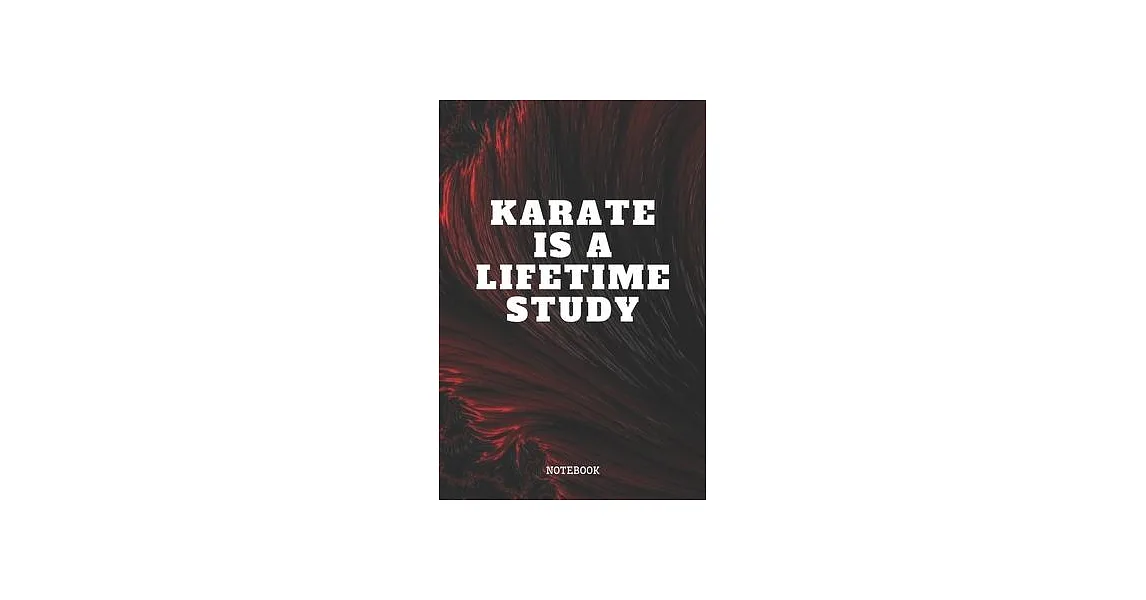 博客來-Notebook: Karate Training Quote / Saying Karate Martial Arts Master ...