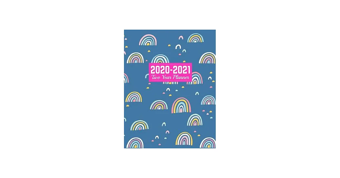 博客來-2020-2021 Two Year Planner: Daily Weekly Monthly 2020-2021 Planner ...