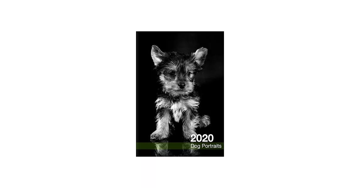 2020 Dog Calendar: Black and White Dog Portraits | 拾書所