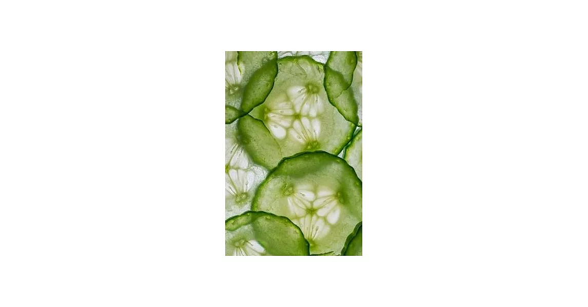 Cucumber Slices Journal: 150 Page Lined Notebook/Diary | 拾書所