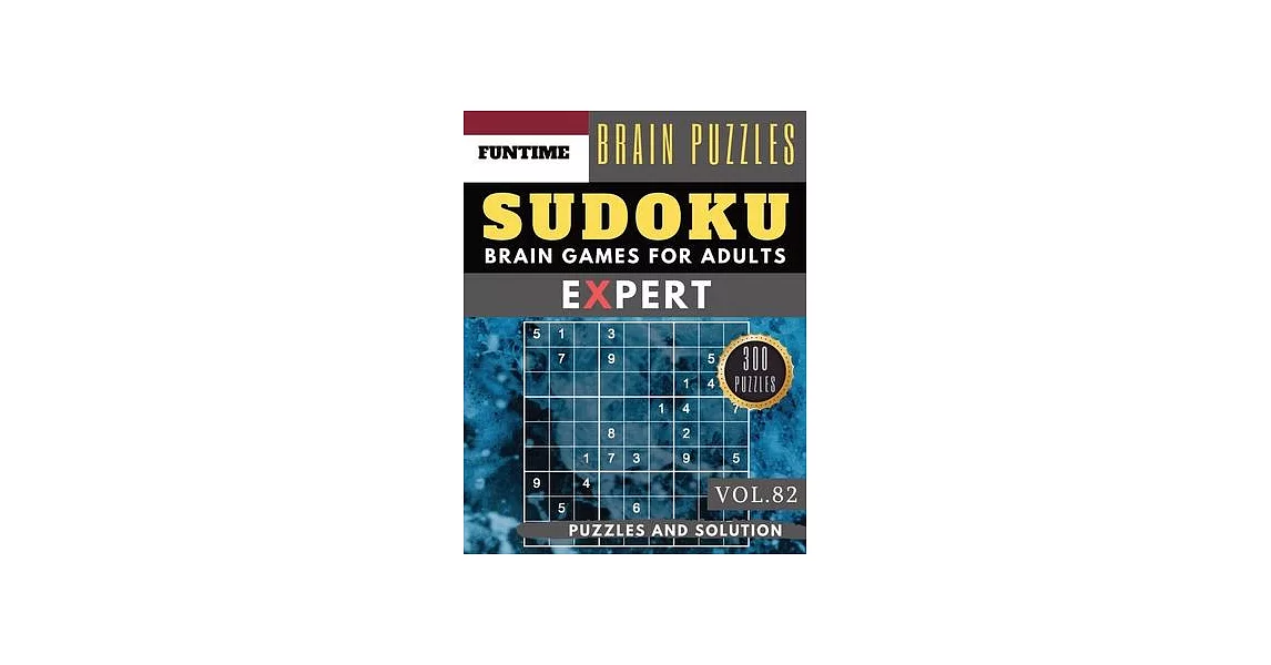 Expert SUDOKU: 300 SUDOKU extremely hard puzzle books - sudoku hard to extreme difficulty Maths Book Puzzles and Solutions times for | 拾書所