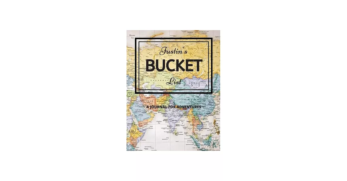 博客來Justin’’s Bucket List A Creative, Personalized Bucket List Gift