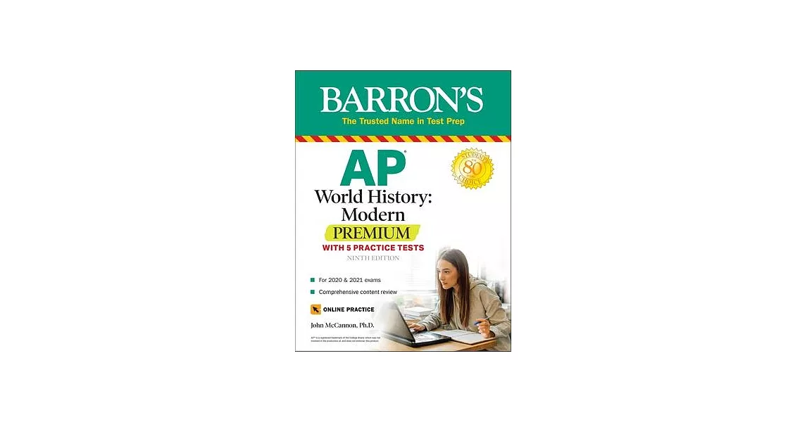 AP World History: Modern Premium: With 5 Practice Tests | 拾書所