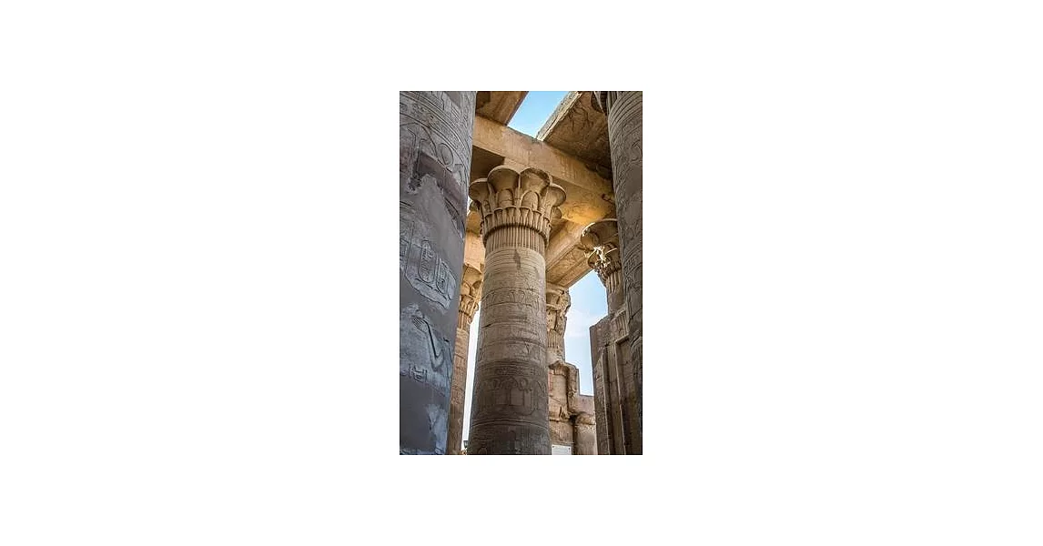 Column at Temple of Horus (Edfu) Journal: 150 Page Lined Notebook/Diary | 拾書所