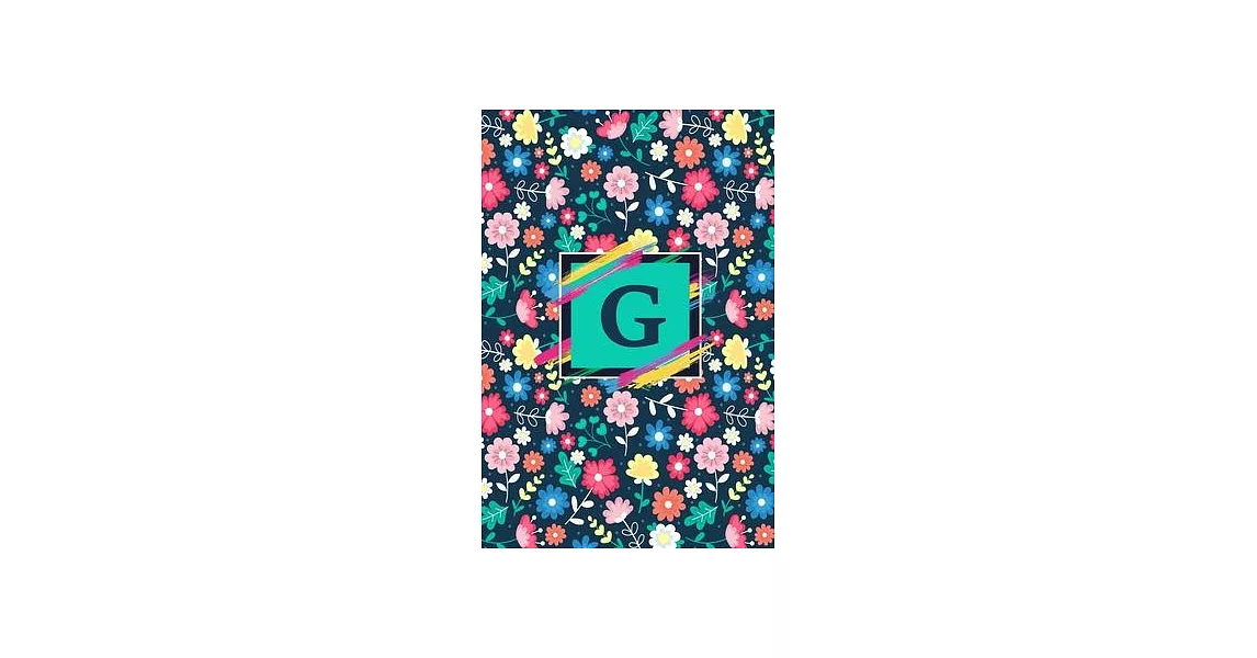 G: Cute Initial Monogram Letter G Notebook. Pretty Personalized Journal & Diary for Writing & Note Taking for Girls and W | 拾書所