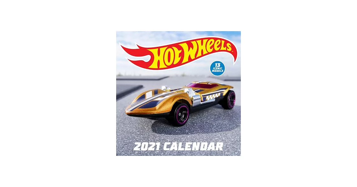 Hot Wheels 2021 Wall Calendar | 拾書所