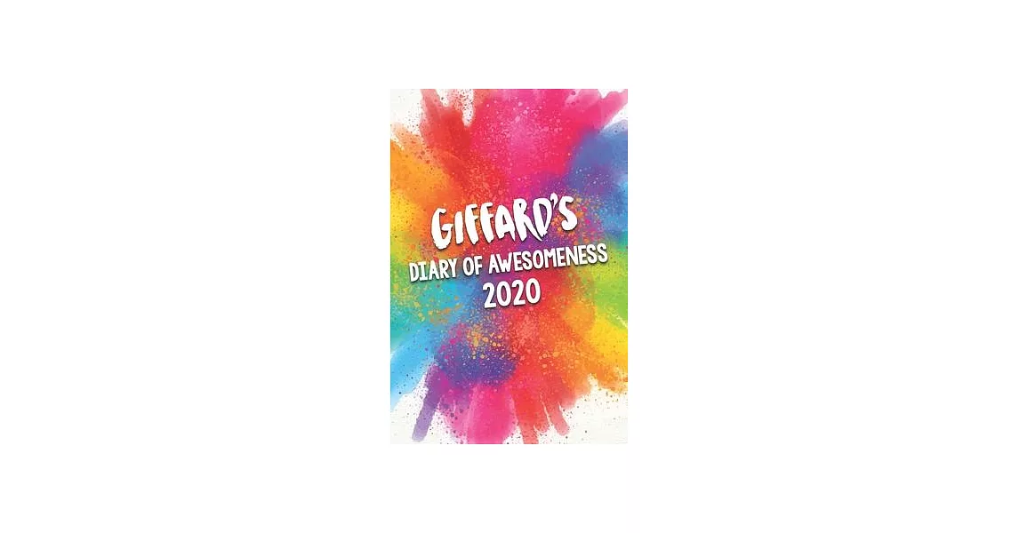 博客來 Fards Diary Of Awesomeness 2020 Unique Personalised Full Year Dated Diary T For A 8272