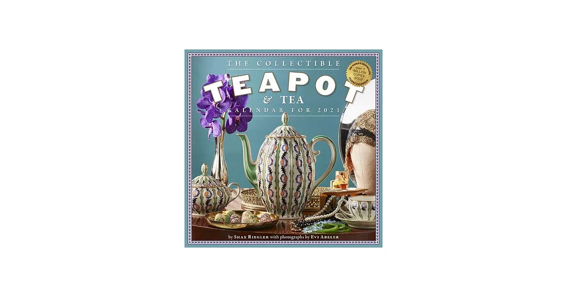 2021 Collectible Teapot & Tea Wall Calendar | 拾書所