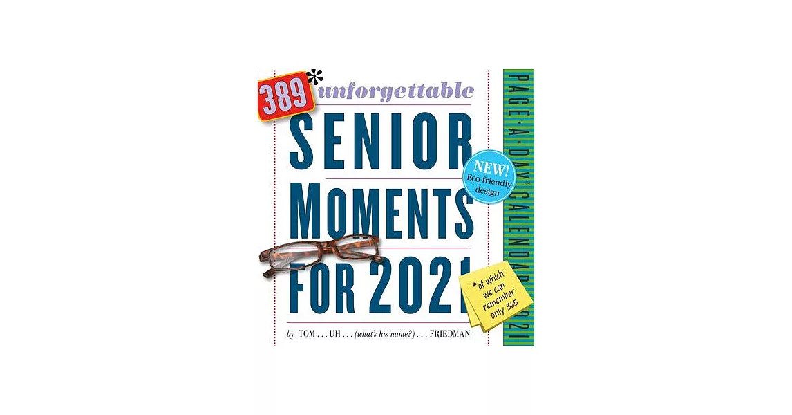 2021 389 Unforgettable Senior Moments Page-A-Day Calendar | 拾書所