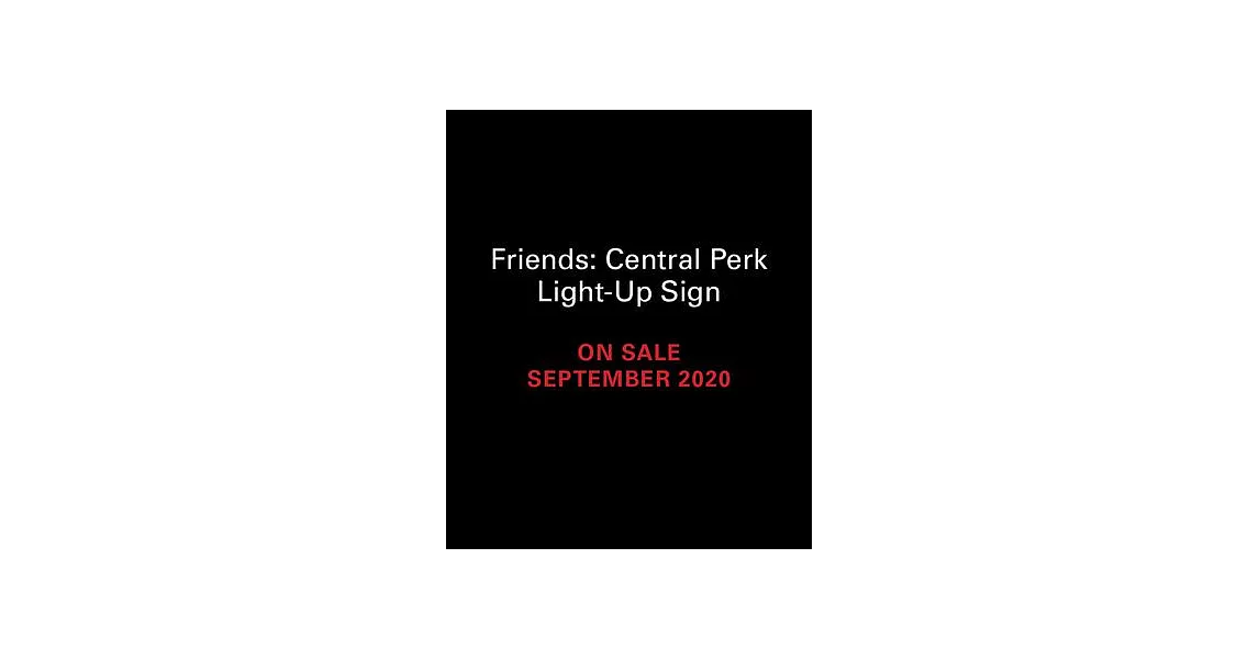 Friends: Central Perk Light-Up Sign | 拾書所