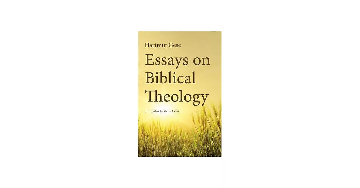 博客來 Essays On Biblical Theology