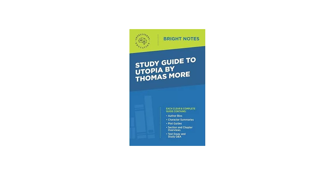 Study Guide to Utopia by Thomas More | 拾書所