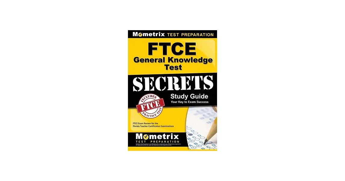 博客來-Ftce General Knowledge Test Secrets Study Guide: Ftce Exam Review ...