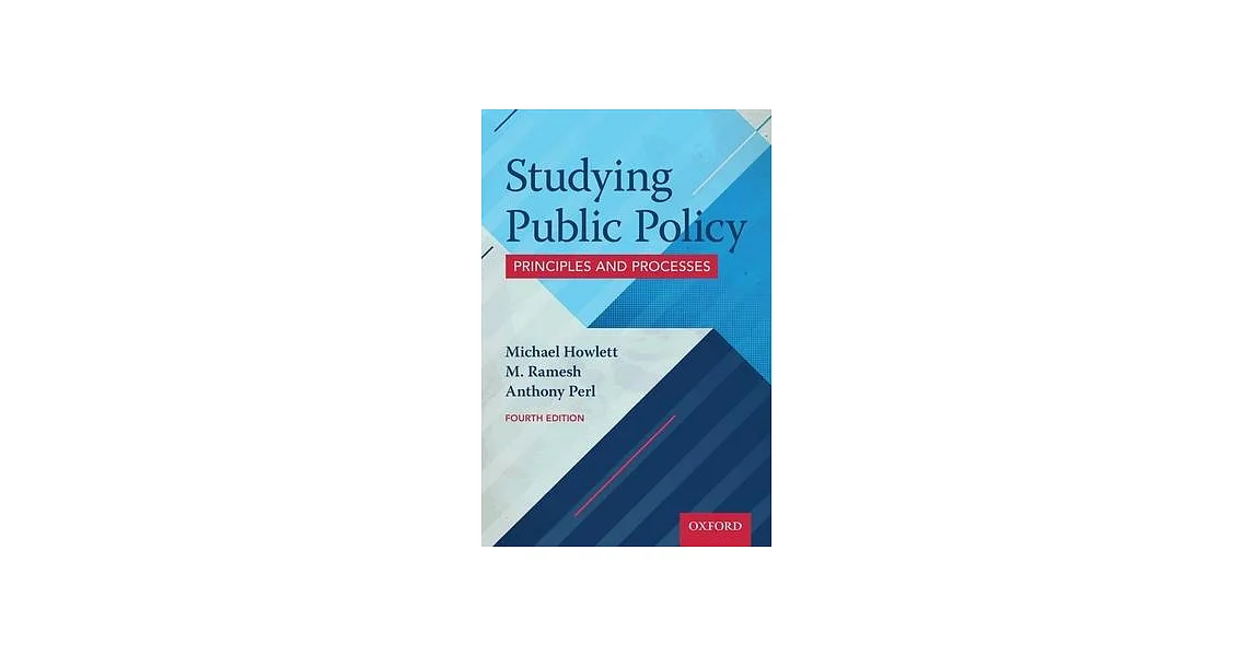 博客來-Studying Public Policy: Principles and Processes