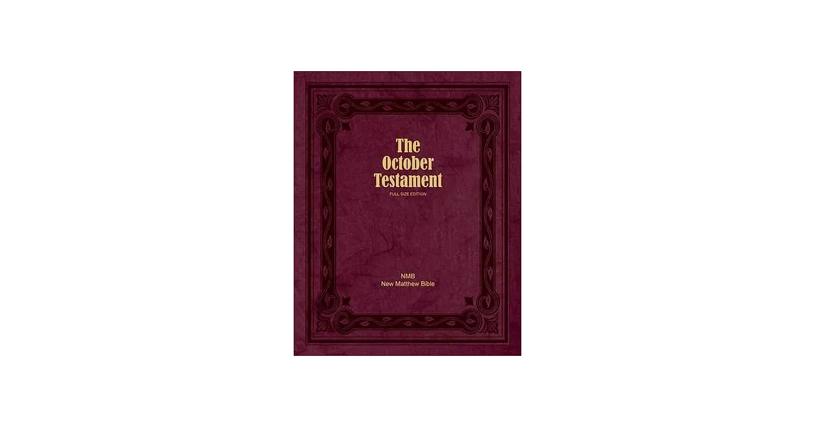 The October Testament: Full Size Edition | 拾書所