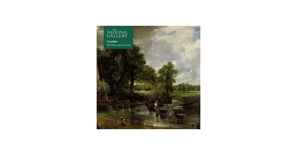 Adult Jigsaw Puzzle Ng: John Constable the Hay Wain (500 Pieces): 500-Piece Jigsaw Puzzles | 拾書所