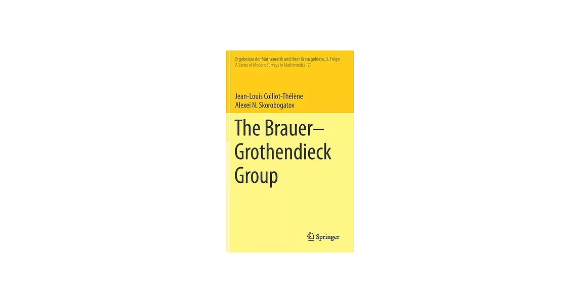 The Brauer-Grothendieck Group | 拾書所