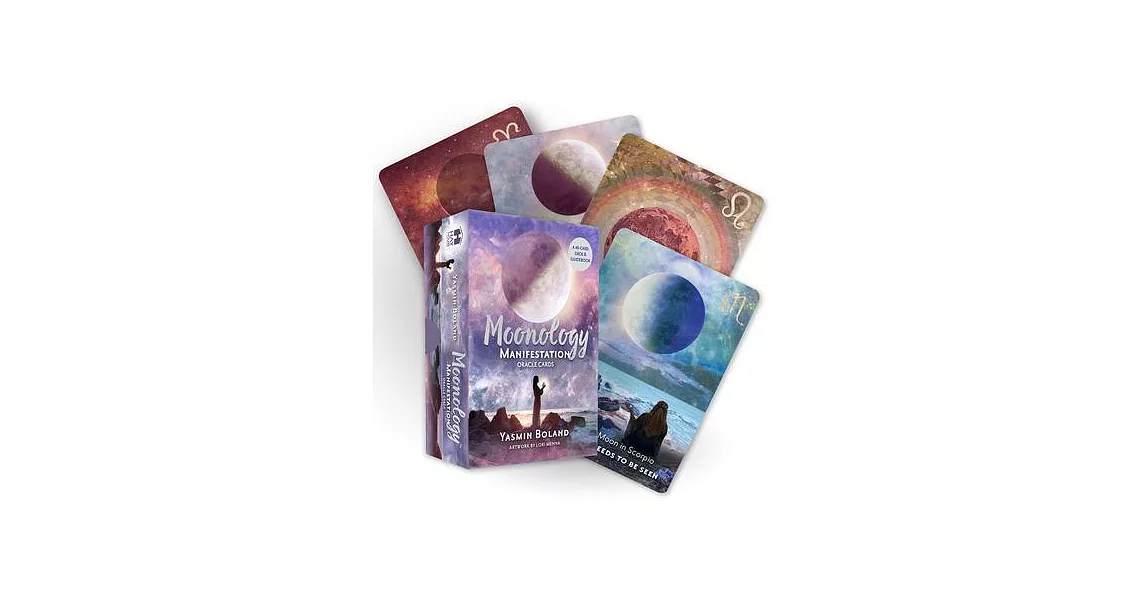 Moonology Manifestation Oracle: A 48-Card Deck and Guidebook | 拾書所