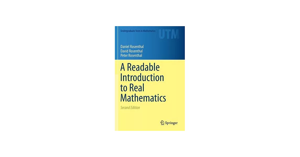 A Readable Introduction to Real Mathematics | 拾書所