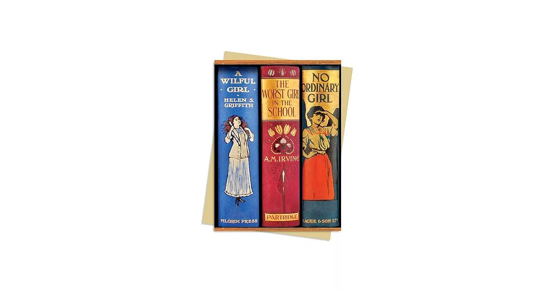 Bodleian: Book Spines Great Girls Greeting Card Pack: Pack of 6 | 拾書所