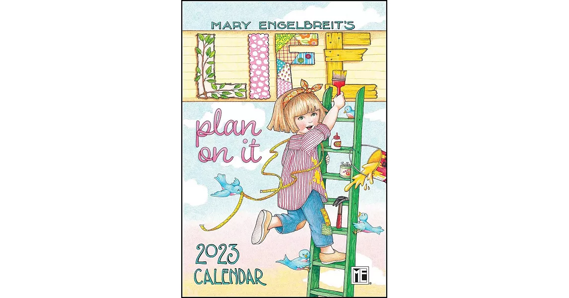 Mary Engelbreit’s 12-Month 2023 Monthly Pocket Planner Calendar: Life, Plan on It | 拾書所