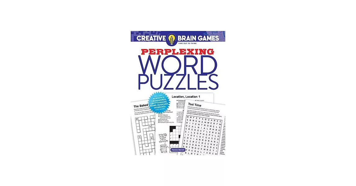 Creative Brain Games Perplexing Word Puzzles | 拾書所