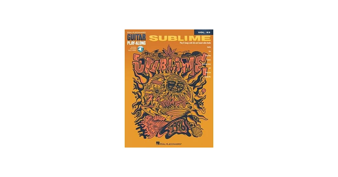 Sublime - Guitar Play-Along Vol. 83: Play-Along with Eight Favorite Sublime Songs | 拾書所