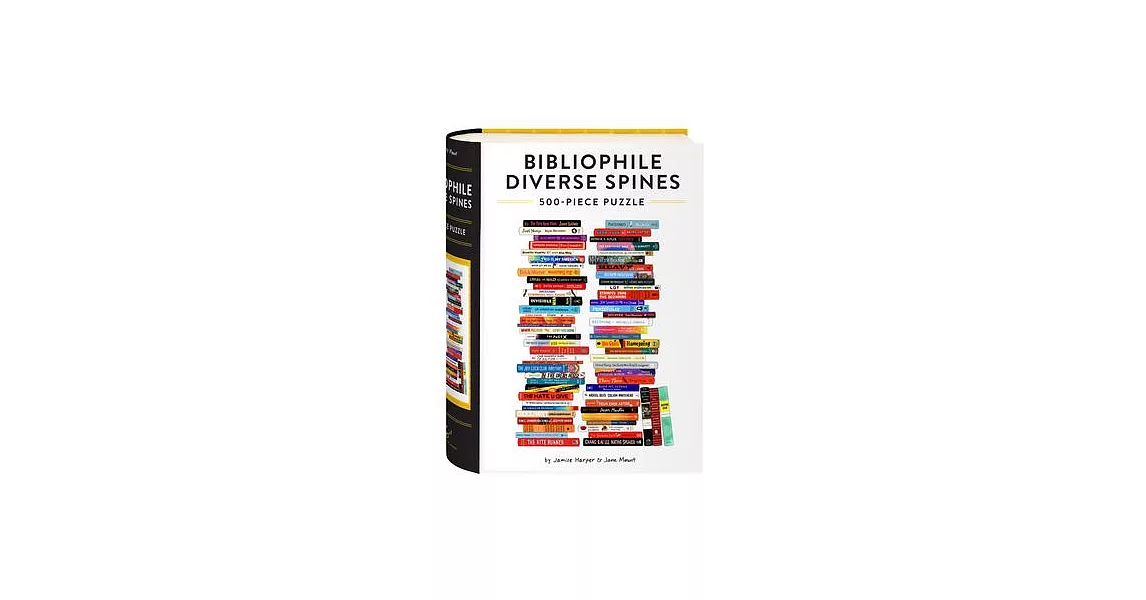 Bibliophile Diverse Spines 500-Piece Puzzle | 拾書所