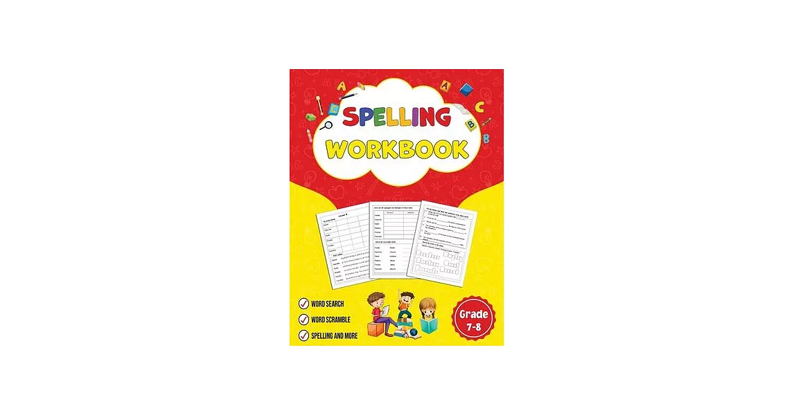 博客來 Spelling Workbook Grade 7 8