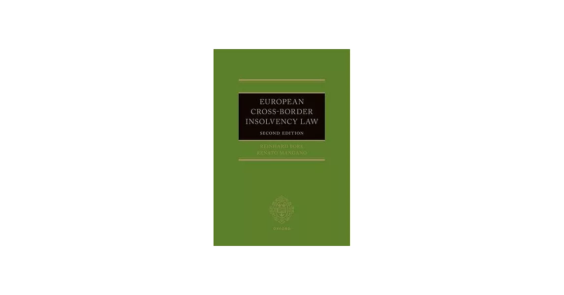 博客來 European Cross Border Insolvency Law 2nd Edition