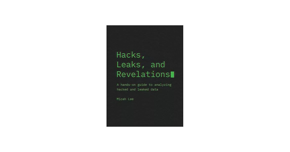 博客來Hacks, Leaks, and Revelations(02)
