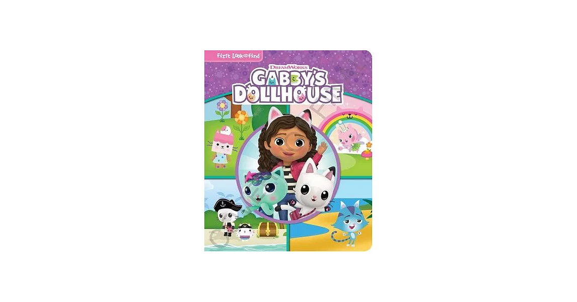 DreamWorks Gabby’s Dollhouse: First Look and Find | 拾書所