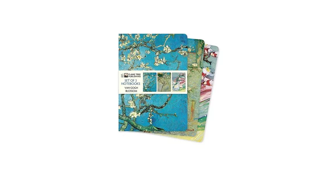 Vincent Van Gogh: Blossom Set of 3 Standard Notebooks | 拾書所