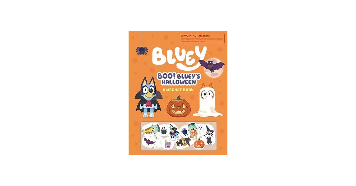 Boo! Bluey’s Halloween: A Magnet Book | 拾書所