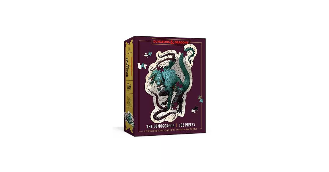 Dungeons & Dragons Mini Shaped Jigsaw Puzzle: The Demogorgon Edition: 100+ Piece Collectible Puzzle for All Ages | 拾書所