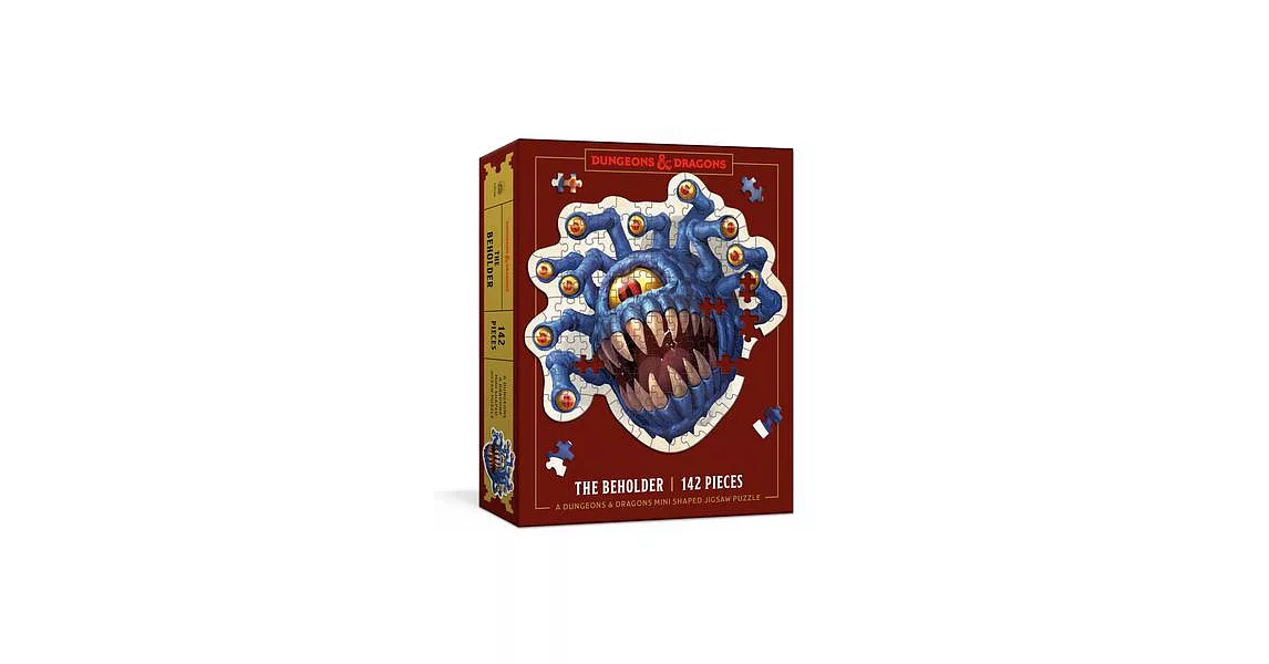 Dungeons & Dragons Mini Shaped Jigsaw Puzzle: The Beholder Edition: 100+ Piece Collectible Puzzle for All Ages | 拾書所