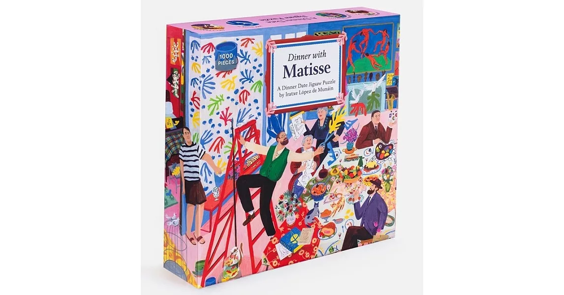 與馬諦斯晚餐1000片拼圖Dinner with Matisse: A 1000-Piece Dinner Date Jigsaw Puzzle | 拾書所