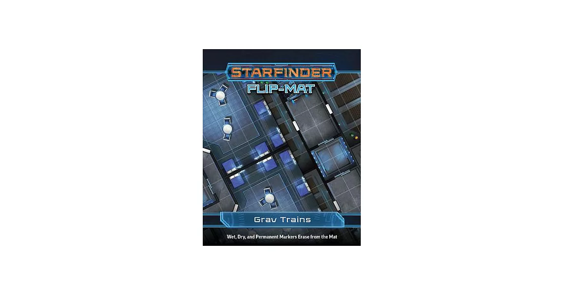 Starfinder Flip-Mat: Grav Trains | 拾書所