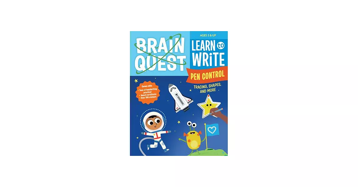 Brain Quest Learn to Write: Pen Control, Tracing, Shapes, and More | 拾書所