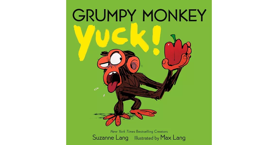 幼兒情緒引導硬頁書（挑食主題）Grumpy Monkey Yuck! | 拾書所