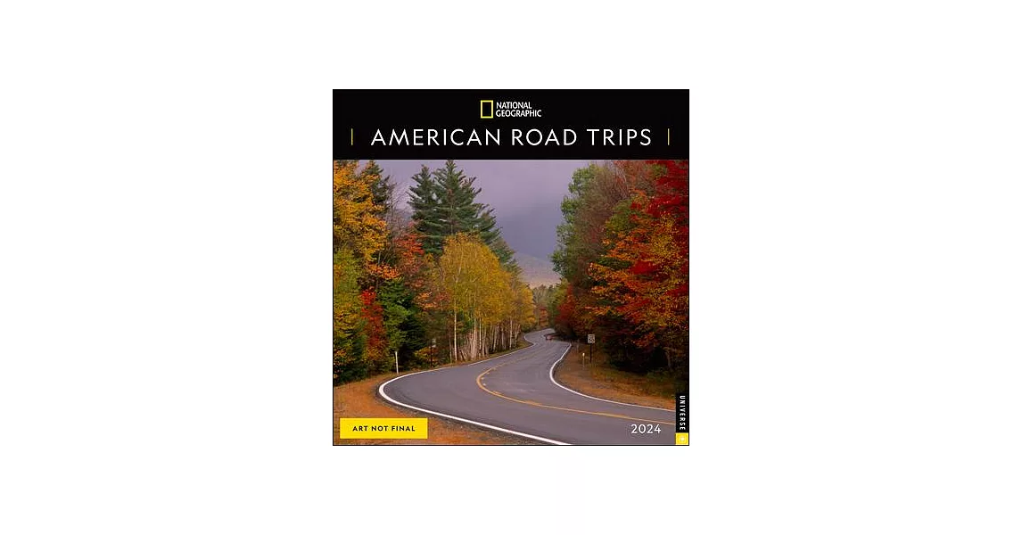 National Geographic: American Road Trips 2024 Wall Calendar | 拾書所