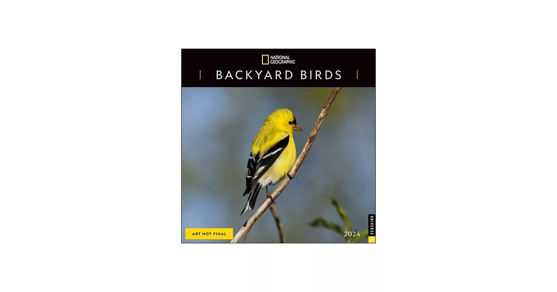 National Geographic: Backyard Birds 2024 Wall Calendar | 拾書所