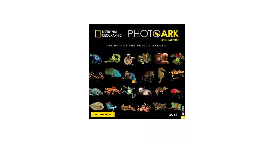 National Geographic: The Photo Ark 2024 Wall Calendar | 拾書所